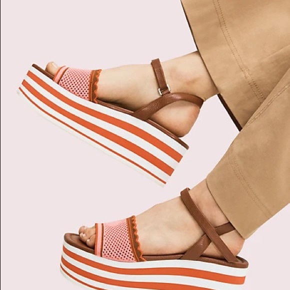 KATE SPADE Highrise Spade Wedged NWOT - Picture 13 of 14